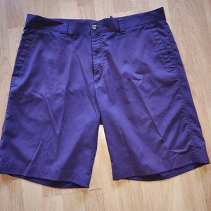 Purple Callaway Golf Shorts